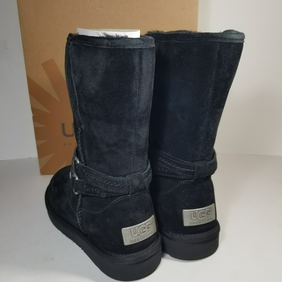 Women's UGG Boots Palisade Black Size 5 NEW - Picture 3 of 5
